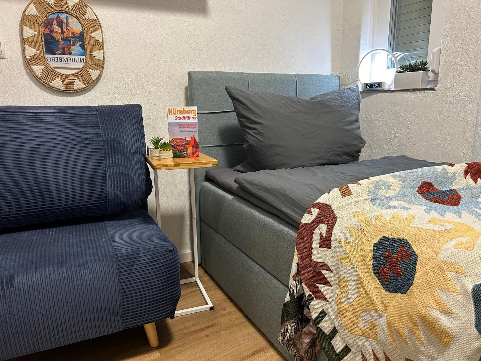 Modernesminizimmer-Stadtnah-Selfcheckin-Parkplatz Nürnberg Dış mekan fotoğraf